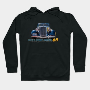 1935 Ford Model 48 Deluxe Fordor Sedan Hoodie